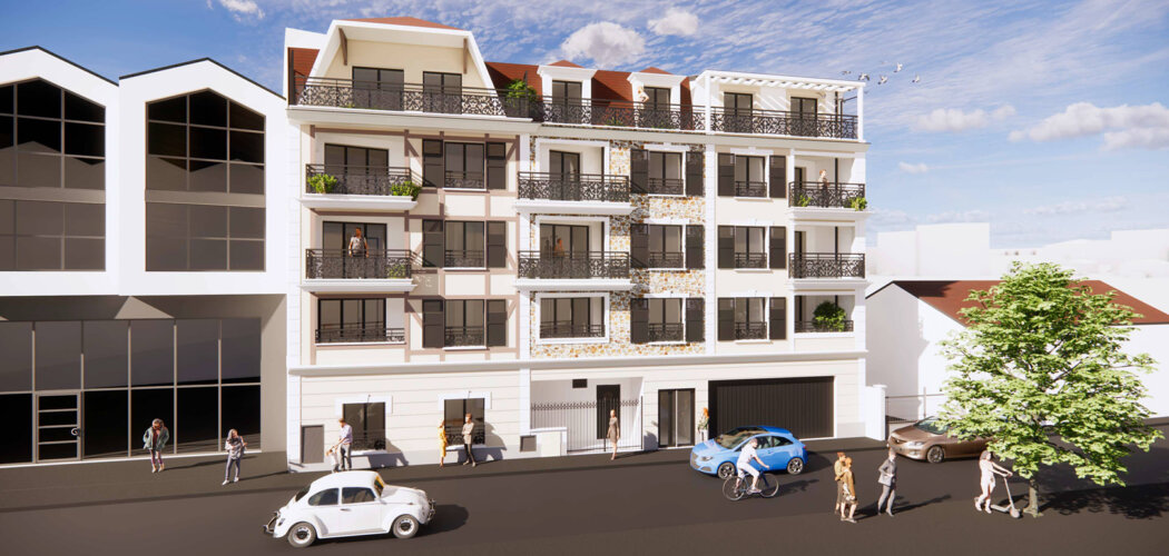 Programme immobilier neuf VILLA GRAZIELLA - Villiers-sur-Marne à proximité de la gare RER E (94350) - Référence : 12771