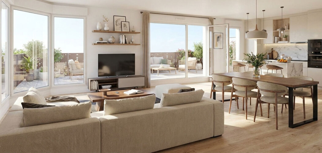 Programme immobilier neuf PROMESS - Villiers-sur-Marne adresse neuve proche RER E (94350) - Référence : 17260