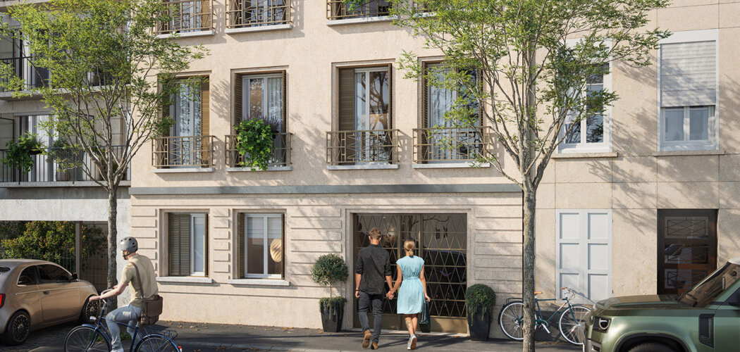 Programme immobilier neuf Alcôve - Vincennes à quelques minutes à pied du métro 1 St Mandé (94300) - Référence : 12678