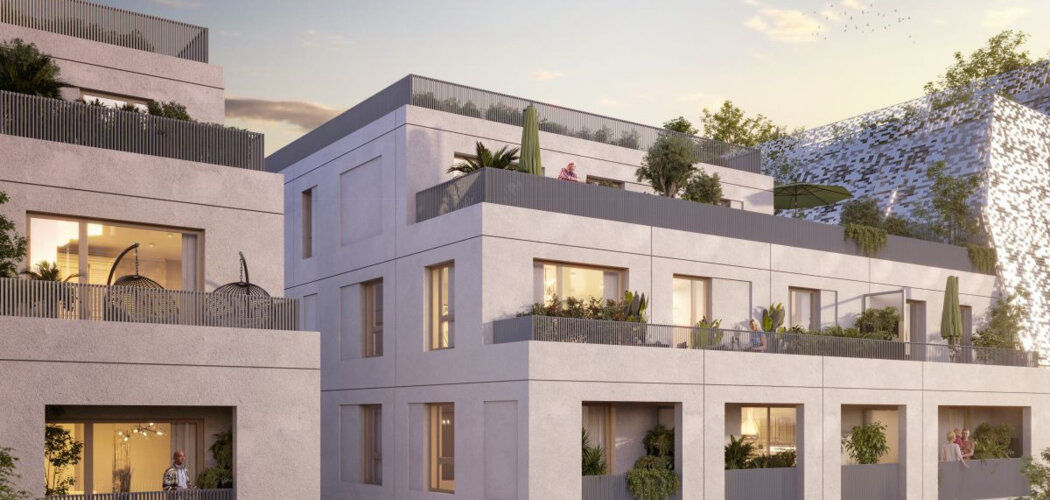 Programme immobilier neuf CARRÉ | ARDOINES - Vitry-sur-Seine : logements neufs sécurisés et verdoyants proche des transports (94400) - Référence : 15613