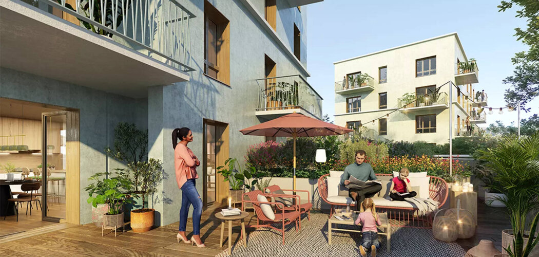 Programme immobilier neuf ORIGINE - Vitry-sur-Seine résidence proche du RER C (94400) - Référence : 17008